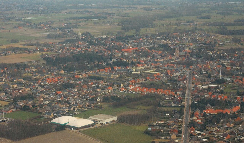 Rijkevorsel (Belgium) - aerial view