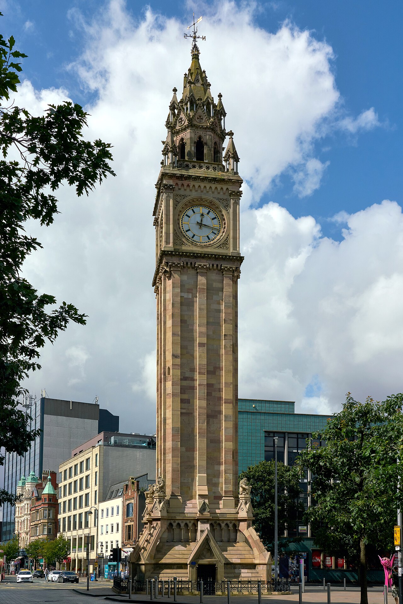 Northern Ireland - Albert Memorial (clock) Victoria St. Belfast - 20180412121430