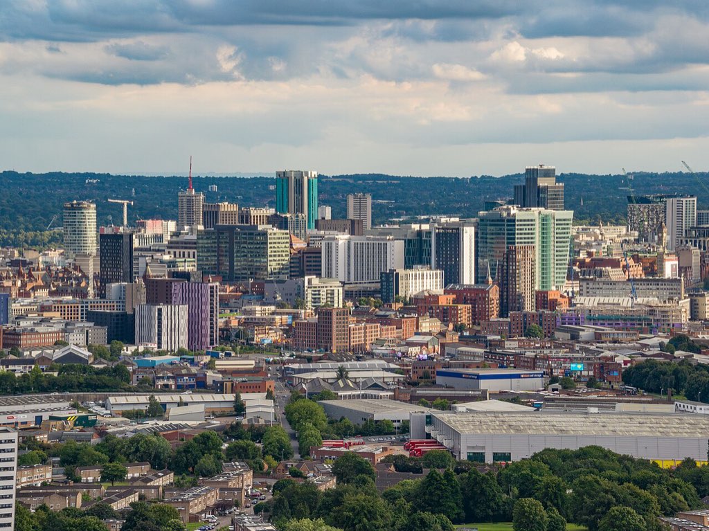 Skyline, Birmingham, England, UK