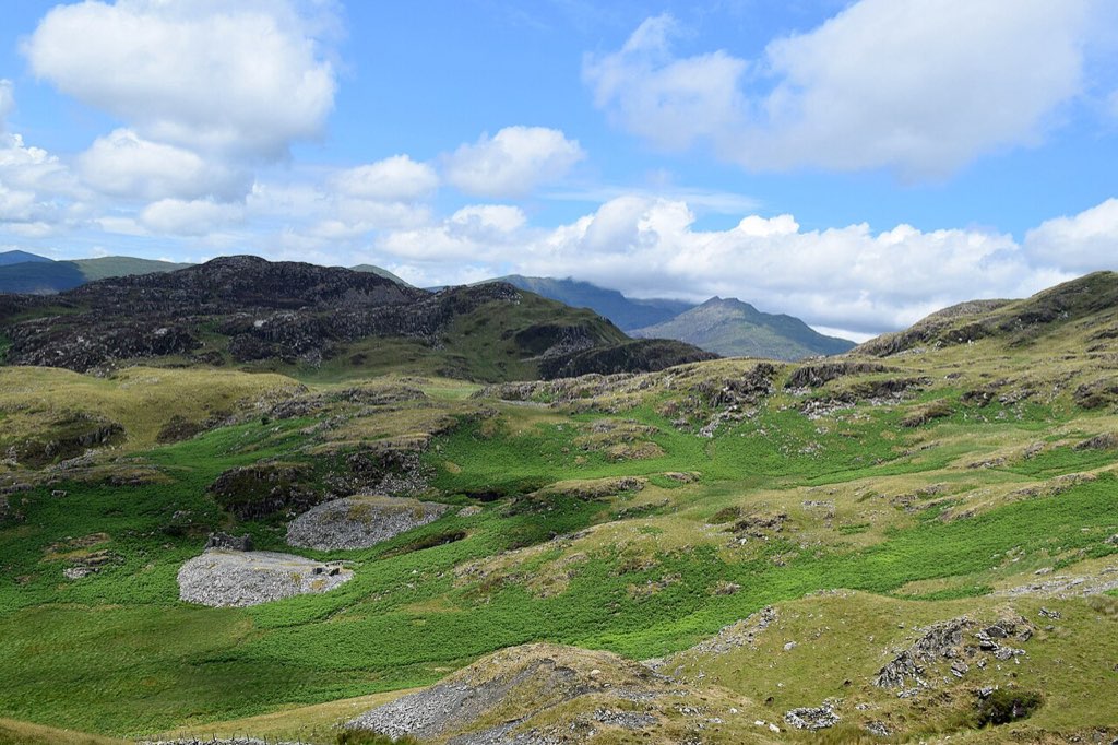 Snowdonia glacial landscape - geograph.org.uk - 7576667