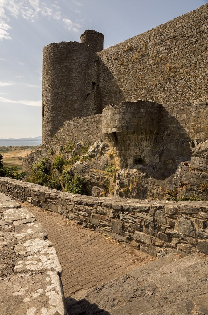 Harlech Castle South-West Tower, Merionethshire, Wales - 04-07-2018