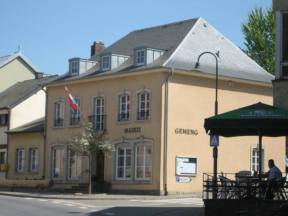 Town hall Consdorf, Luxembourg