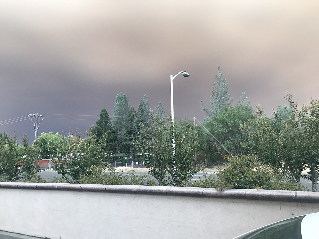 2020 California wildfires in Redding, California