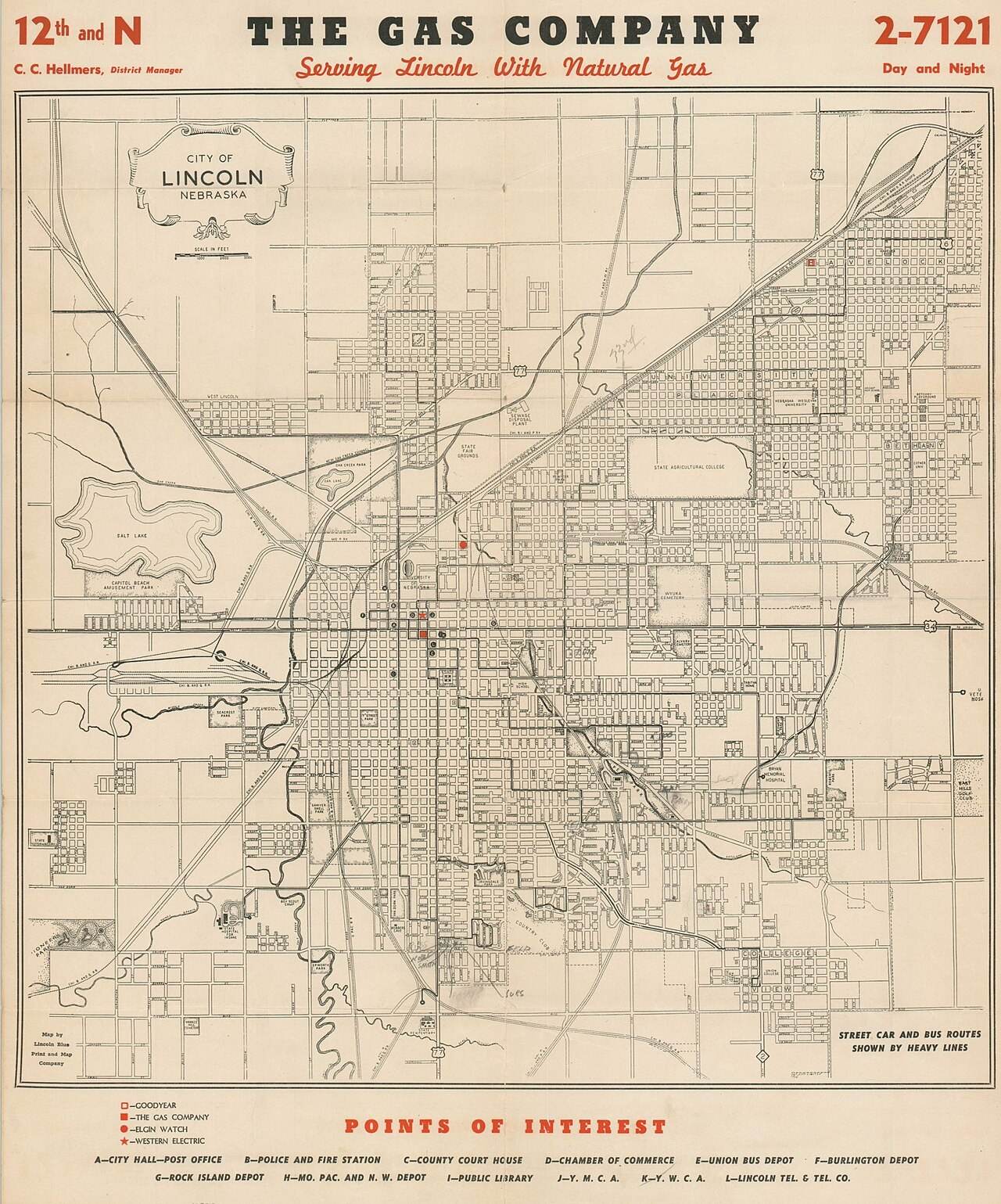 Lincoln, Nebraska 1929
