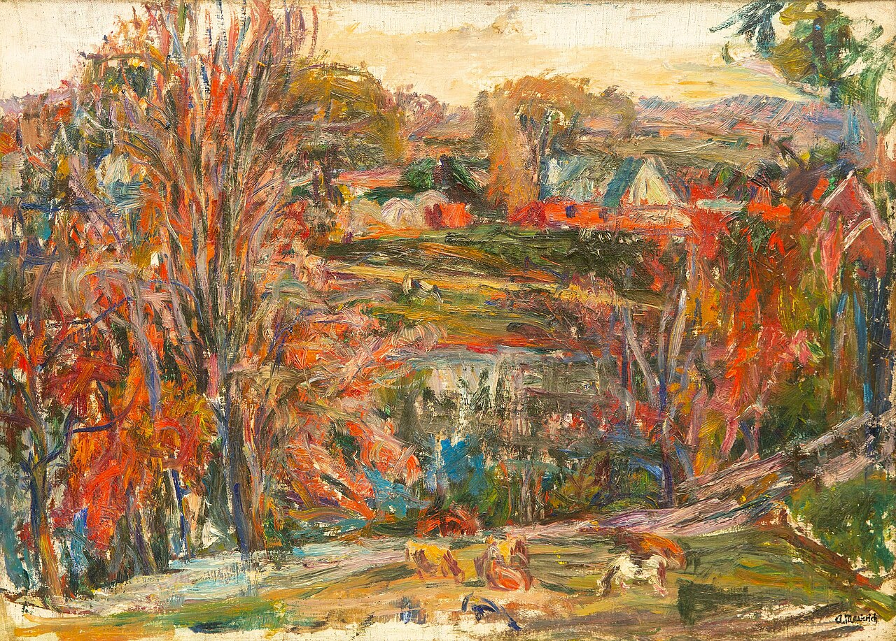 Connecticut Landscape by Abraham Manievich
