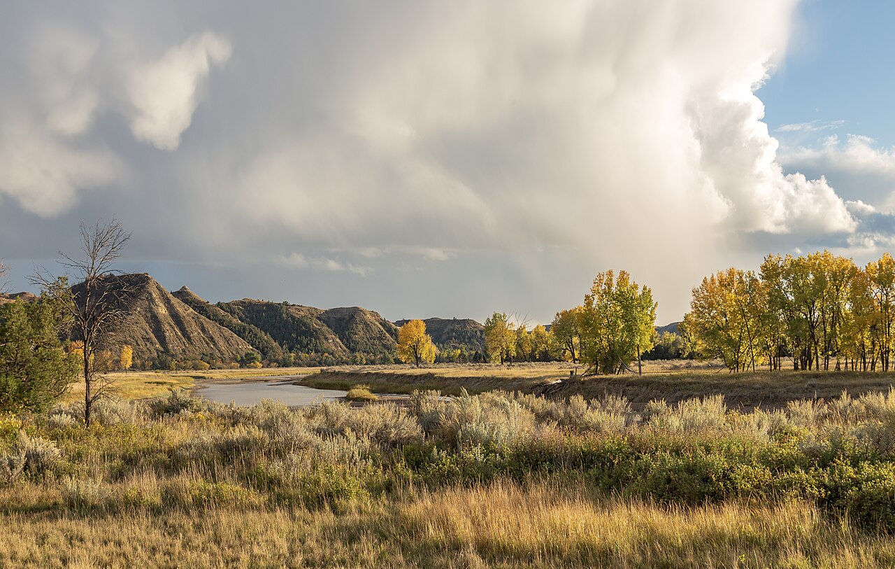 Little Missouri in Theodore Roosevelt NP ND1