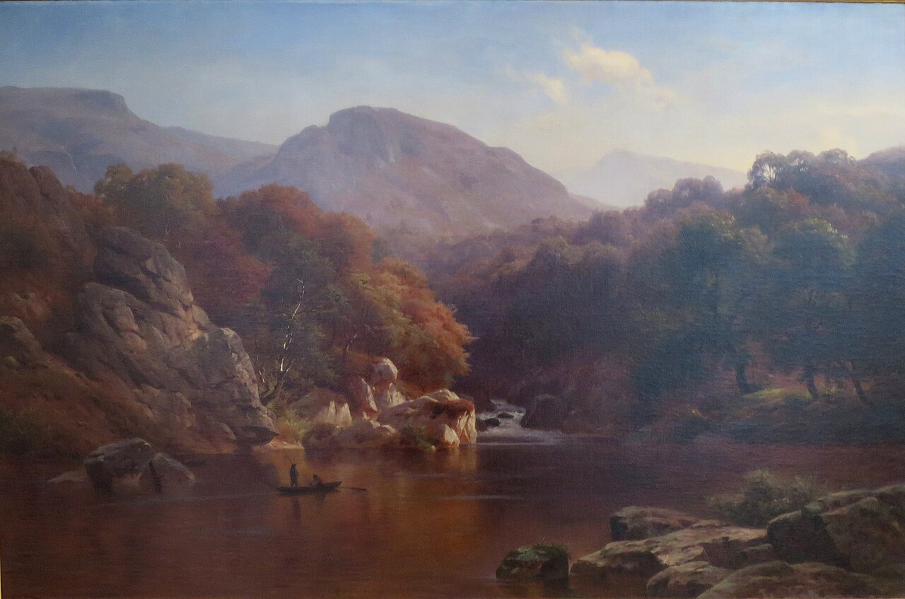 Gottlieb Daniel Paul Weber - 'Pennsylvania Landscape', 1862